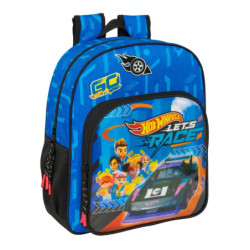 MOCHILA JUNIOR ADAPT.CARRO HOT WHEELS "LET'S RACE" SAFTA25 ENERO 612538640