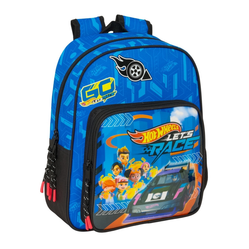 MOCHILA INFANTIL ADAPT.CARRO HOT WHEELS "LET'S RACE" SAFTA25 ENERO 612538524
