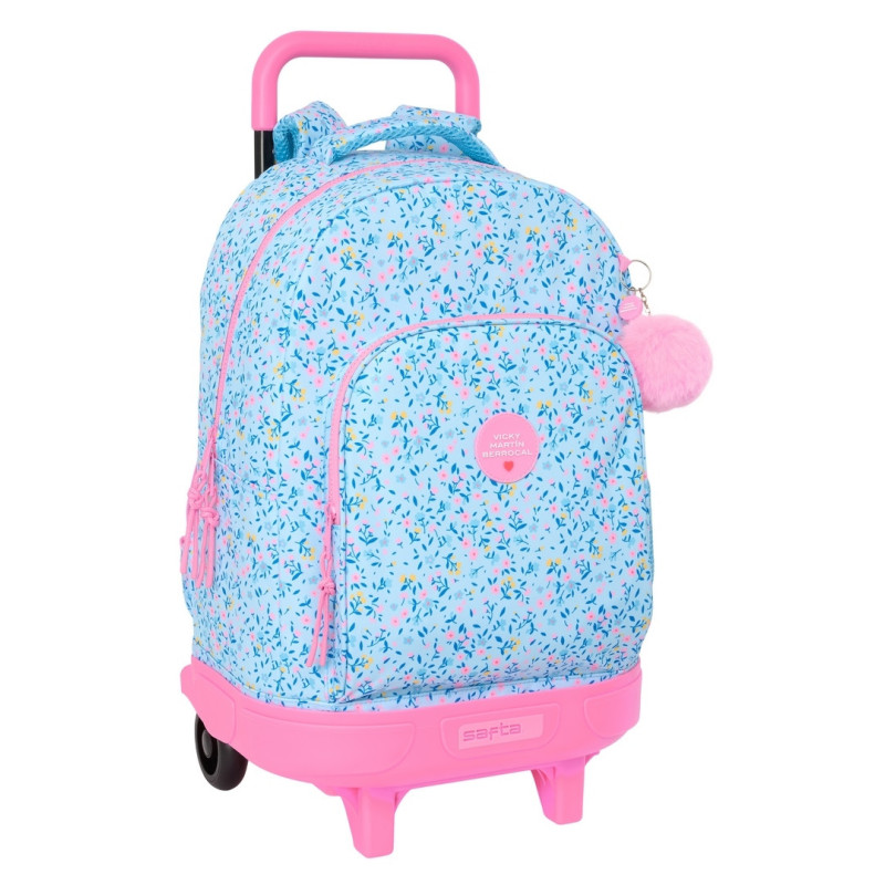 MOCHILA GDE. C/RUEDAS COMPACT EXTRAIBLE VMB "PARAÍSO" SAFTA25 ENERO 612536918