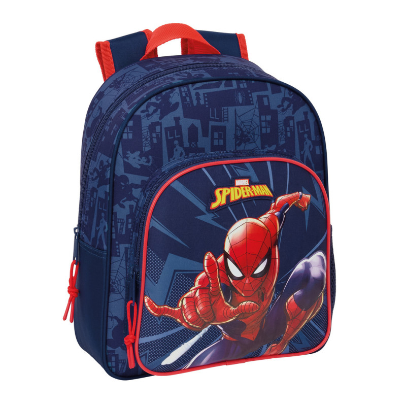 MOCHILA INFANTIL ADAPT.CARRO SPIDER-MAN SAFTA26 612643524 33X27 UNIDAD