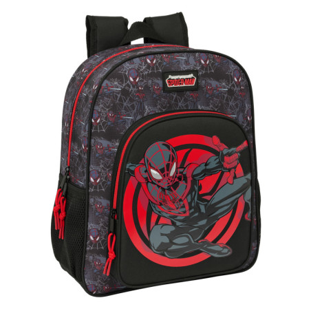 MOCHILA JUNIOR ADAPT.CARRO MILES MORALES SAFTA26 612660640 38X32 UNIDAD