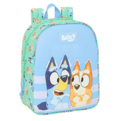 MOCHILA GUARDERIA ADAPT.CARRO BLUEY "SISTERS" SAFTA26 612533232 27X22 UNIDAD