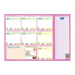 PLANIFICADOR ESCOLAR FINOCAM22 PLANIFICADOR TALKUAL SEM.NO-FECH.A4 PERS+ A4 - 210X297 7863000