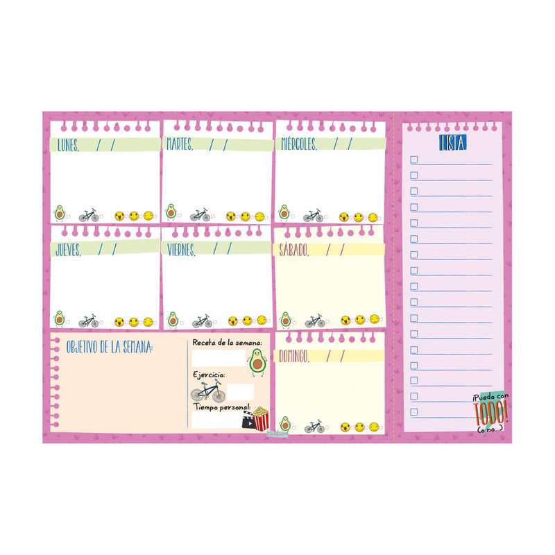 PLANIFICADOR ESCOLAR FINOCAM22 PLANIFICADOR TALKUAL SEM.NO-FECH.A4 PERS+ A4 - 210X297 7863000