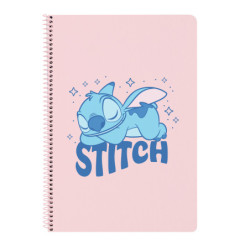 LIBRETA FOLIO 80 H. TAPAS DURAS STITCH "OHANA" SAFTA26 512613066 31X21,5 UNIDAD
