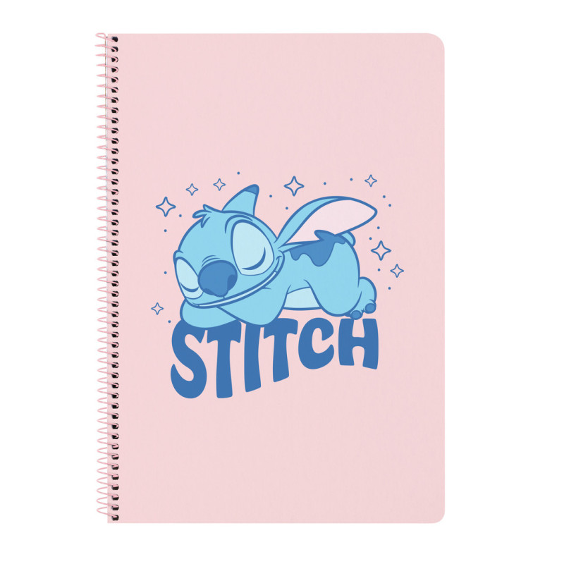 LIBRETA FOLIO 80 H. TAPAS DURAS STITCH "OHANA" SAFTA26 512613066 31X21,5 UNIDAD