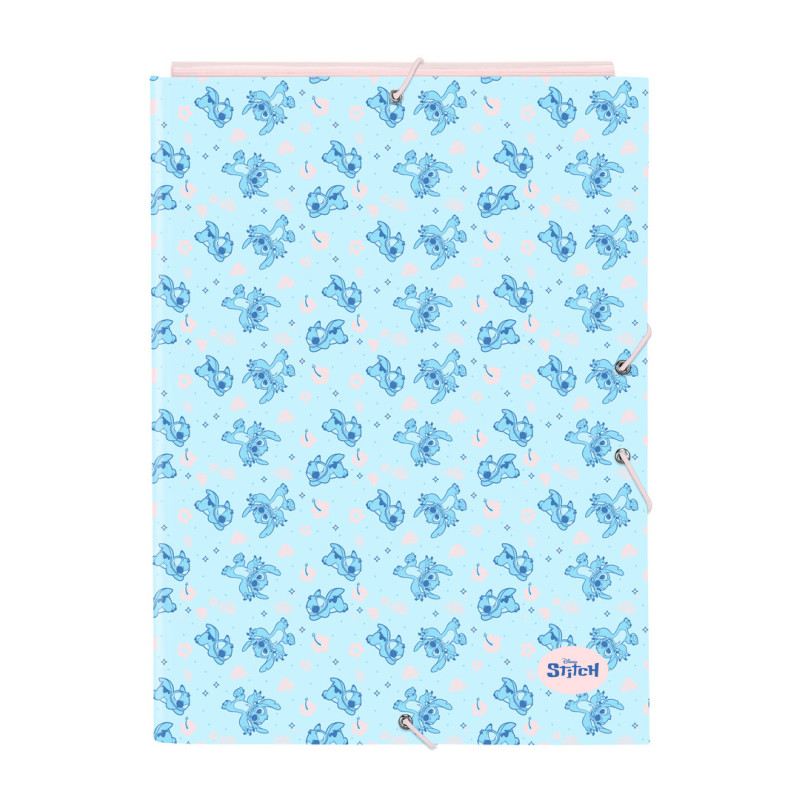 CARPETA FOLIO 3 SOLAPAS STITCH "OHANA" SAFTA26 512613068 33,5X26 UNIDAD