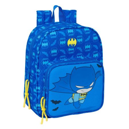MOCHILA GUARDERIA ADAPT.CARRO C/BOLSILLO BATMAN PREESCOLAR SAFTA26 612528232 27X22 UNIDAD