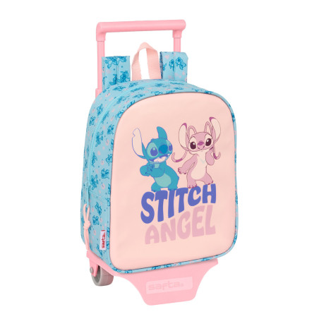 MOCHILA 232+CARRO 805 STITCH "OHANA" SAFTA26 612613280 27X22 UNIDAD