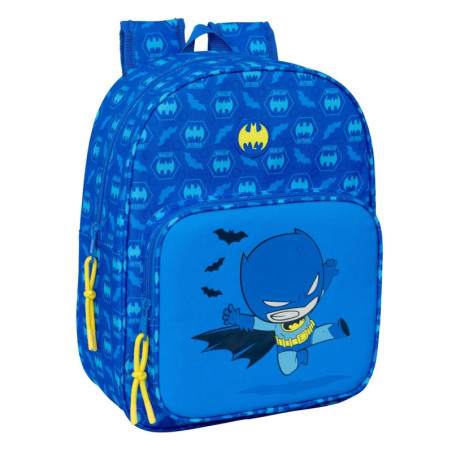 MOCHILA INFANTIL ADAPT.CARRO BATMAN PREESCOLAR SAFTA26 612528185 34X26 UNIDAD