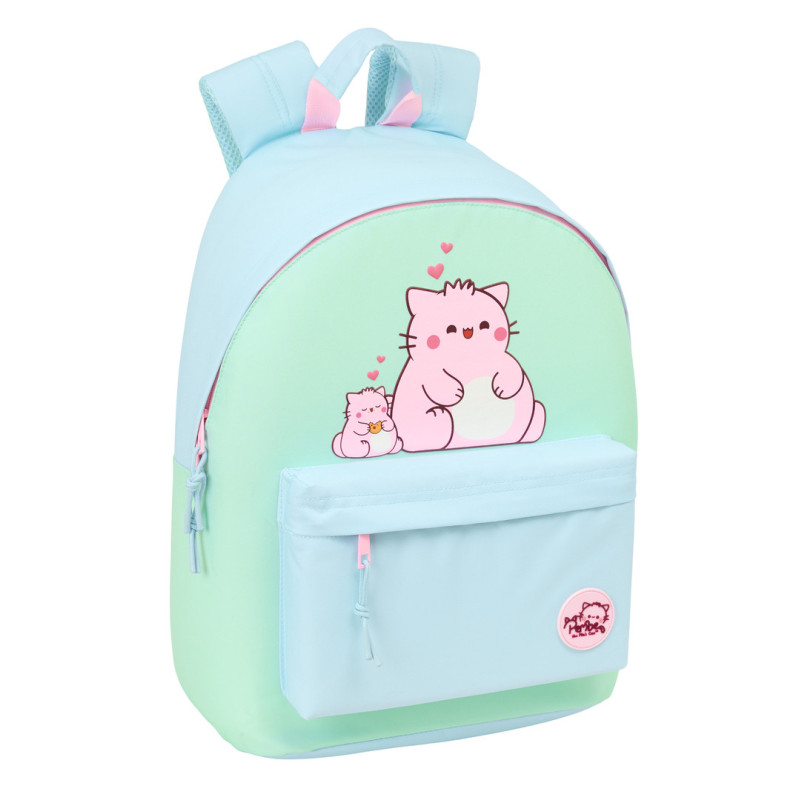 MOCHILA PARA PORTATIL 14,1" PEMBE "THE PINK CAT" SAFTA26 612646819 41X31 UNIDAD