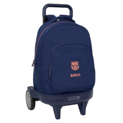 MOCHILA GDE. C/RUEDAS COMPACT EVOL. EXT. F.C.BARCELONA 2ª EQUIPACION SAFTA26 612526218 45X33 UNIDAD