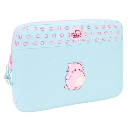 FUNDA PARA PORTATIL 15,6'' PEMBE "THE PINK CAT" SAFTA26 612646935 27,5X39,5 UNIDAD