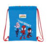 SACO PLANO JUNIOR SPIDEY SAFTA26 612662855 34X26 UNIDAD