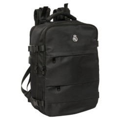 MOCHILA VIAJE CABINA PORTATIL 15,6'' REAL MADRID NEGRA SAFTA25 VAC 612524834 MEDIDAS: 44*29
