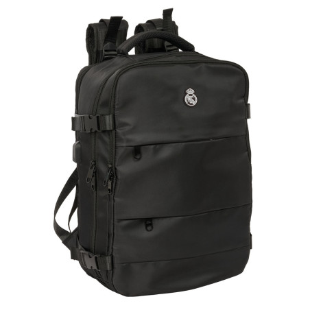 MOCHILA VIAJE CABINA PORTATIL 15,6'' REAL MADRID NEGRA SAFTA25 VAC 612524834 MEDIDAS: 44*29