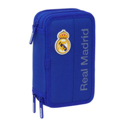 PLUMIER TRIPLE 37 PCS REAL MADRID SAFTA26 412624857 19,5X12,5 UNIDAD