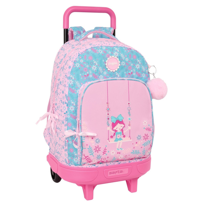 MOCHILA GDE. C/RUEDAS COMPACT EXTRAIBLE GLOWLAB KIDS "SWING" SAFTA25 ENERO 612523918