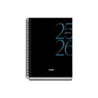 AGENDA ESCOLAR DOHE25 25/26 BASIC SYSTEM TE A-5 DP NEGRO 52063