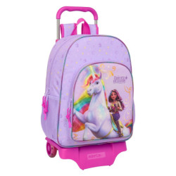 MOCHILA 180+CARRO 905 UNICORN ACADEMY SAFTA26 612520160 42X33 UNIDAD