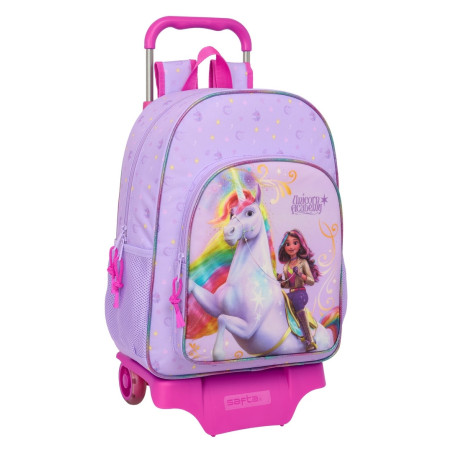 MOCHILA 180+CARRO 905 UNICORN ACADEMY SAFTA26 612520160 42X33 UNIDAD