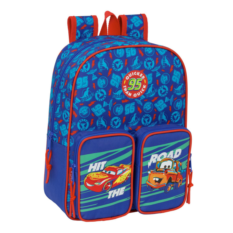 MOCHILA INFANTIL ADAPT.CARRO CARS SAFTA26 612611524 33X27 UNIDAD