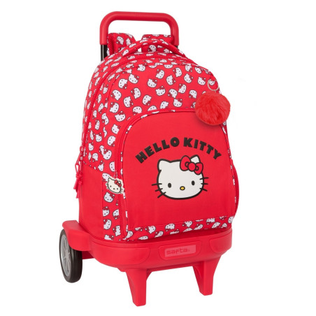 MOCHILA GDE. C/RUEDAS COMPACT EVOL. EXT. HELLO KITTY "ICONIC" SAFTA25 ENERO 612516218