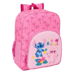 MOCHILA JUNIOR ADAPT.CARRO STITCH "CHILL" SAFTA25 VAC 612515640 MEDIDAS: 38*32