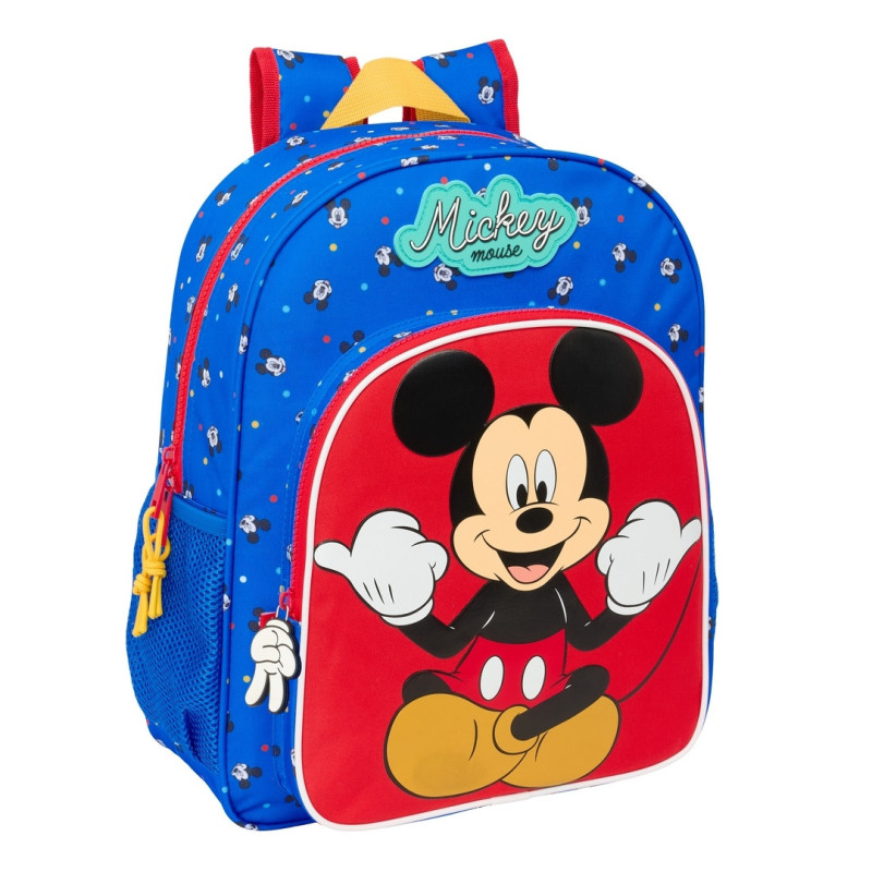 MOCHILA JUNIOR ADAPT.CARRO MICKEY MOUSE "GOOD DAY" SAFTA25 ENERO 612514640