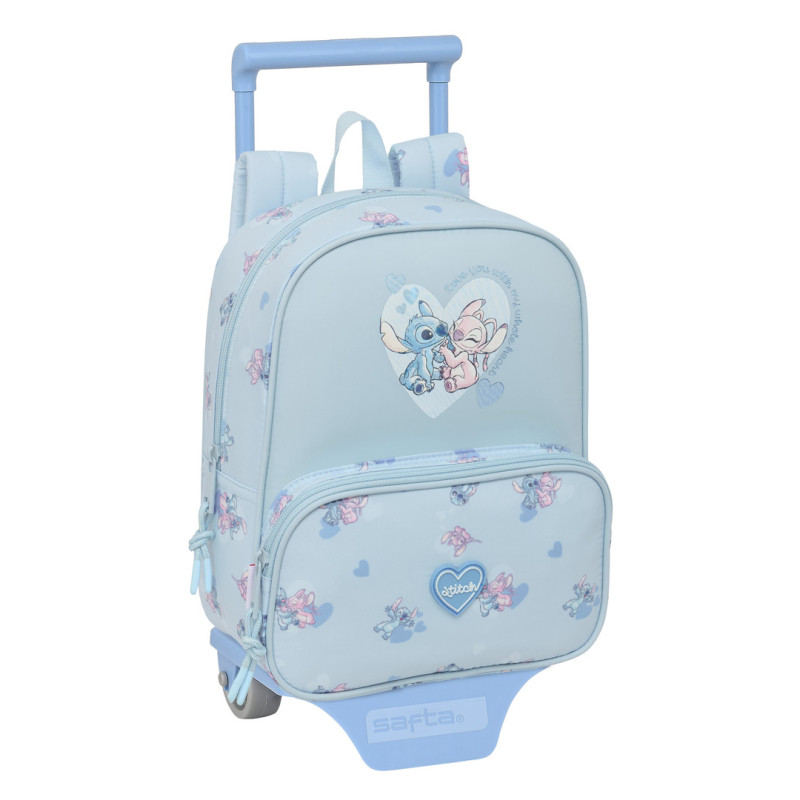 MOCHILA 232 BOLSILLOS FRONTALES+CARRO 805 STITCH SAFTA26 612602280 27X22 UNIDAD