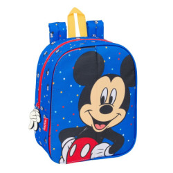 MOCHILA GUARDERIA ADAPT.CARRO INTERCAMBI MICKEY MOUSE "GOOD DAY" SAFTA25 ENERO 612514232