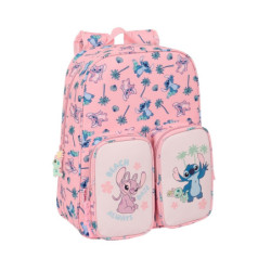 MOCHILA INFANTIL BOLSILLOS ADAPT.CARRO STITCH "BEACH" SAFTA25 ENERO 612513185