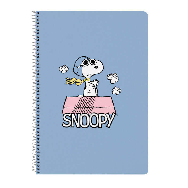 LIBRETA FOLIO 80 H. TAPAS DURAS 1DISEÑO SNOOPY SAFTA26 512639066 31X21,5 UNIDAD