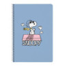 LIBRETA FOLIO 80 H. TAPAS DURAS 1DISEÑO SNOOPY SAFTA26 512639066 31X21,5 UNIDAD