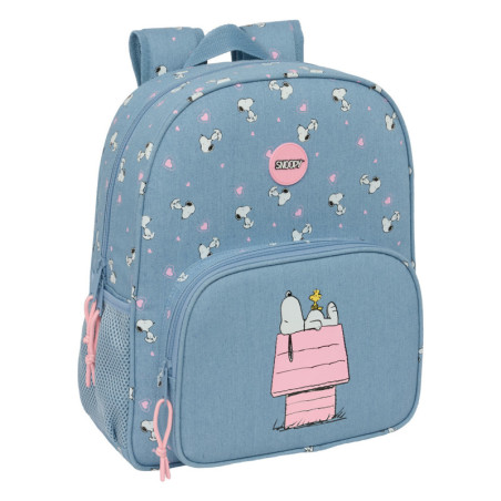 MOCHILA JUNIOR ADAPT.CARRO SNOOPY SAFTA26 612639640 38X32 UNIDAD