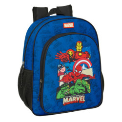 MOCHILA JUNIOR ADAPT.CARRO AVENGERS SAFTA26 612679640 38X32 UNIDAD