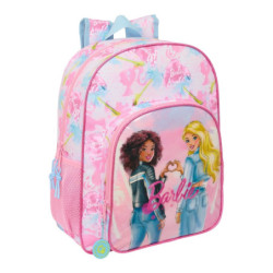 MOCHILA JUNIOR ADAPT.CARRO BARBIE "PAINTERLY" SAFTA25 ENERO 612510640