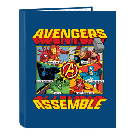 CARPETA FOLIO 4 ANI.MIXTAS AVENGERS SAFTA26 512679067 33X26,5 UNIDAD