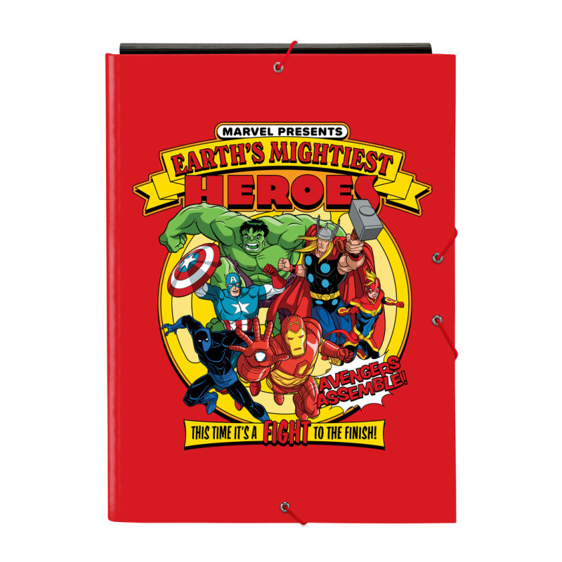CARPETA FOLIO 3 SOLAPAS AVENGERS SAFTA26 512679068 33,5X26 UNIDAD