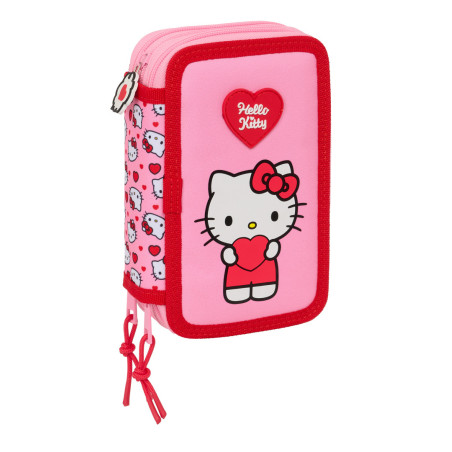 PLUMIER TRIPLE 37 PCS HELLO KITTY SAFTA26 412616857 19,5X12,5 UNIDAD