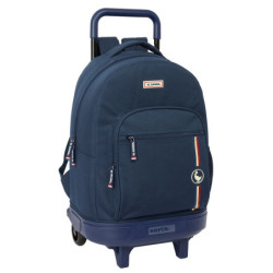 MOCHILA GDE. C/RUEDAS COMPACT EXTRAIBLE EL GANSO "ECLIPSE" SAFTA26 612509918 45X33 UNIDAD