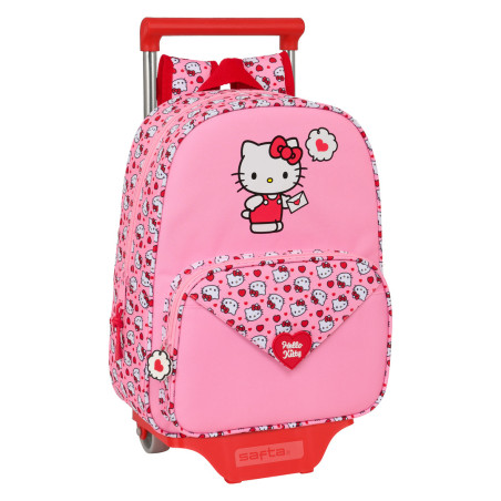 MOCHILA 185+CARRO 705 HELLO KITTY SAFTA26 612616020 34X26 UNIDAD