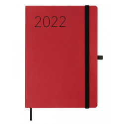 AGENDA ESPIRAL ANUAL LISA FA5 SVA 2022 ROJO+ FINOCAM22 883343022