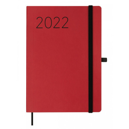 AGENDA ESPIRAL ANUAL LISA FA5 SVA 2022 ROJO+ FINOCAM22 883343022