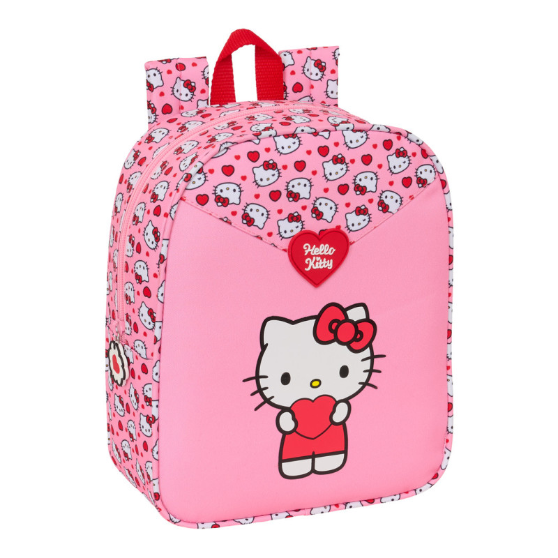 MOCHILA GUARDERIA ADAPT.CARRO HELLO KITTY SAFTA26 612616232 27X22 UNIDAD