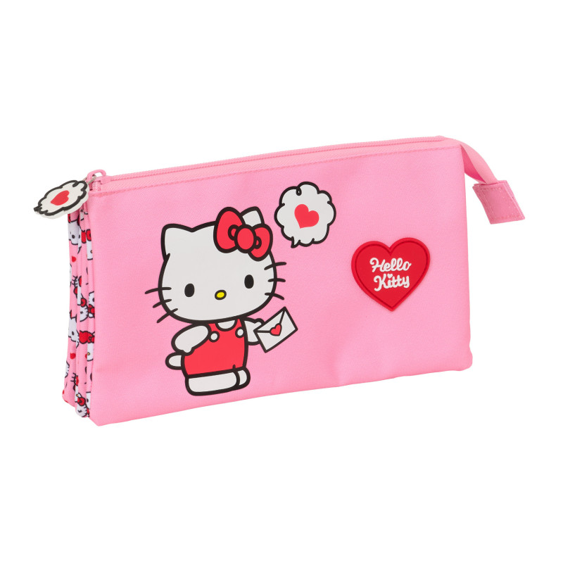 PORTATODO TRIPLE HELLO KITTY SAFTA26 812616744 12X22 UNIDAD