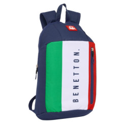 MINI MOCHILA CREMALLERA VERTICAL BENETTON "FLAG" SAFTA25 ENERO 612506821