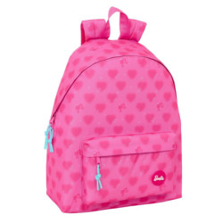MOCHILA BARBIE "CORAZONES" SAFTA26 612505774 42X33 UNIDAD