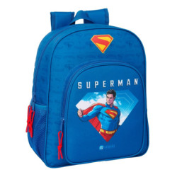 MOCHILA JUNIOR ADAPT.CARRO SUPERMAN SAFTA26 612504640 38X32 UNIDAD