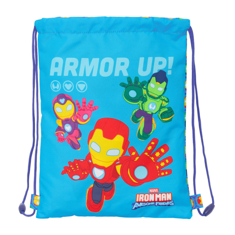 SACO PLANO JUNIOR IRON MAN SAFTA26 612670855 34X26 UNIDAD